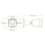 LONGSE IP κάμερα BMSAGC400WH, 2.8mm, 4MP, αδιάβροχη IP67, PoE - Image 3