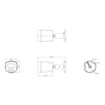 LONGSE IP κάμερα BMSCFG200, 2.8mm, 2MP, αδιάβροχη IP67, PoE - Image 3