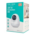 BOTSLAB smart κάμερα C213, 3MP/2K, WiFi & LAN, 360° PTZ, SD - Image 4