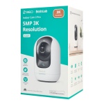 BOTSLAB smart κάμερα C221, 5MP/3K, WiFi, 360° PTZ, SD - Image 5