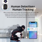 VSTARCAM smart κάμερα C992DR, 3MP, dual lens, Wi-Fi, PTZ, SD - Image 3