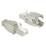 POWERTECH βύσμα δικτύου RJ45 CAB-N351, CAT 6A STP, tool-free, μεταλλικό