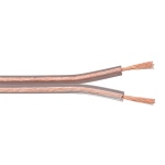 POWERTECH καλώδιο ήχου 2x 0.50mm² CAB-SP017, Copper, 10m, διάφανο - Image 2