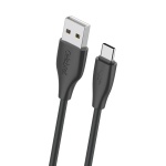 CELEBRAT καλώδιο USB-C σε USB CB-31A, 3A, 480Mbps, 1m, μαύρο