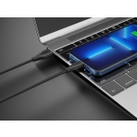 CELEBRAT καλώδιο Lightning σε USB CB-31, 3A, 480Mbps, 1m, μαύρο - Image 2