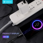 CELEBRAT καλώδιο USB-C σε USB CB-32, 3A, 1m, μαύρο - Image 2