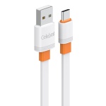 CELEBRAT καλώδιο USB-C σε USB CB-33C, flat, 3A, 1m, λευκό
