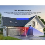 VSTARCAM smart ηλιακή κάμερα CB621DR, dual lens, 3MP, WiFi, SD, PTZ, IP66 - Image 5