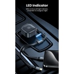 USAMS φορτιστής αυτοκινήτου US-CC219 καλώδιο USB-C/Lightning 30W, μαύρος - Image 3