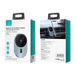 USAMS ασύρματος φορτιστής & βάση αυτοκινήτου US-CD170, 15W, γκρι - Image 3