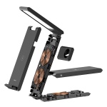 USAMS ασύρματος φορτιστής US-CD181 με φωτιστικό, 3 σε 1, 15W, μαύρος - Image 5