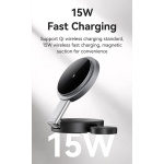 USAMS ασύρματος φορτιστής CD234, 3 σε 1, 15W, μαύρος - Image 3