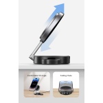 USAMS ασύρματος φορτιστής CD234, 3 σε 1, 15W, μαύρος - Image 4