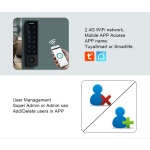 SECUKEY πληκτρολόγιο πρόσβασης CH3-WIFI-EM+MF με κωδικό & κάρτα, Wi-Fi - Image 2