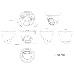 LONGSE υβριδική κάμερα CMSDTHC200FPEW, 2.8mm, 1/3" CMOS, 5MP, IP65 - Image 3