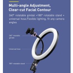 BASEUS φωτιστικό δαχτυλίδι LED CRZB12-B01, 12", χωρίς τρίποδα, μαύρο - Image 3