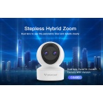 VSTARCAM smart κάμερα CS49D, 3MP, dual lens, WiFi, PTZ, SD - Image 2