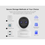 VSTARCAM smart κάμερα CS49D, 3MP, dual lens, WiFi, PTZ, SD - Image 3