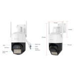 VSTARCAM smart κάμερα CS610Q, 4K/8MP, WiFi, PTZ, SD, IP66 - Image 4