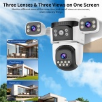 VSTARCAM smart κάμερα CS621SR, triple lens, 2MP, WiFi, SD, PTZ, IP66 - Image 2