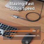 CABLETIME καλώδιο προέκτασης USB CT-AMAF1, 5Gbps, 2m, μαύρο - Image 5