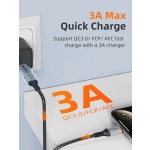 CABLETIME αντάπτορας USB-C σε USB CT-AMCF10-AG, 10Gbps, 3A, γκρι - Image 3