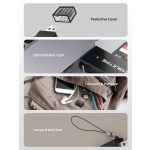 CABLETIME card reader CT-ASD3-PB για SD & micro SD, USB, 5Gbps, μαύρο - Image 4