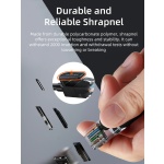 CABLETIME καλώδιο δικτύου CT-CAT6U, CAT 6 UTP, 250 MHz, CCA, 1m, μαύρο - Image 5