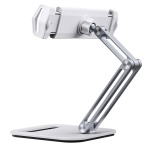 CABLETIME μεταλλική βάση tablet CT-PS03-AS, 4-13", ρυθμιζόμενη, λευκή