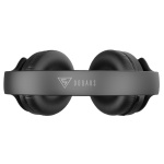 DOQAUS headphones DESIGN 1, ασύρματα & ενσύρματα, Φ40mm, 600mAh, μαύρα - Image 2