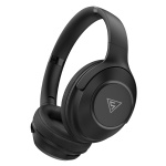DOQAUS headphones FOCUS 5, ασύρματα & ενσύρματα, Φ40mm, 1000mAh, μαύρα