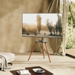 BRATECK βάση τηλεόρασης δαπέδου FS28-44F-04, 43-65", έως 35kg, με ράφι - Image 2