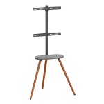 BRATECK βάση τηλεόρασης δαπέδου FS28-44F-04, 43-65", έως 35kg, με ράφι