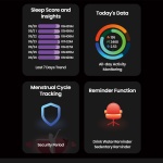 ZEBLAZE smartwatch GTS 3 Pro, heart rate, 1.97" AMOLED, μαύρο - Image 4