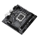 ASROCK μητρική H610M-HVS, 2x DDR4, s1700, USB 3.2 Gen1, mATX