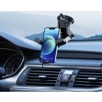 CELEBRAT βάση smartphone αυτοκινήτου HC-08, ταμπλό & αεραγωγών, μαύρη - Image 2