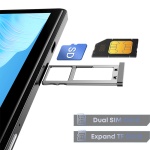 CHUWI tablet Hi10 XPro, 10.1" HD, 4/128GB, 4G, 7000mAh, Android 15, γκρι - Image 5