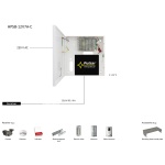 PULSAR τροφοδοτικό HPSB-12V7A-C, 13.8V/7A/17Ah buffer - Image 2