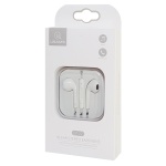 USAMS earphones με μικρόφωνο EP-22, 3.5mm σύνδεση, Φ14mm, 1.2m, λευκά - Image 3