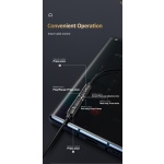 USAMS earphones με μικρόφωνο US-SJ482, USB-C σύνδεση, Φ10mm, 1.2m, μαύρα - Image 4