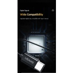 USAMS earphones με μικρόφωνο US-SJ482, USB-C σύνδεση, Φ10mm, 1.2m, μαύρα - Image 5