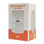 Ενσύρματος ανιχνευτής κίνησης PIR HX-107 - Image 2