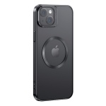 USAMS θήκη Geying US-BH856 για iPhone 15 Plus, διάφανη/μαύρη