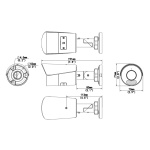 UNIARCH IP κάμερα IPC-B128-APF28KM, 2.8mm, 8MP, PoE, SD, IR 30m - Image 3