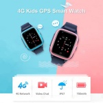 INTIME GPS smartwatch για παιδιά IT-046, 1.4", camera, 4G, IP67, ροζ - Image 2