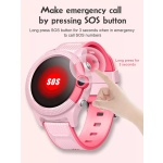 INTIME GPS smartwatch για παιδιά IT-051, 1.28", camera, 4G, IPX7, μαύρο - Image 3