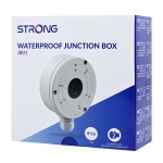 STRONG βάση κάμερας ασφαλείας JB01, μεταλλική, IP66, λευκή - Image 3