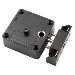 KERONG ηλεκτροπύρος KR-S61A, με RFID reader, κρυφός, μαύρος - Image 2