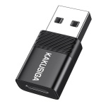 KAKUSIGA αντάπτορας USB-C σε USB KSC-1407, 480Mbps, 60W, μαύρος