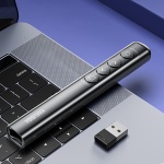 KAKUSIGA τηλεχειριστήριο παρουσιάσεων KSC-1488 με laser & πλήκτρα, 100m, μαύρο - Image 3